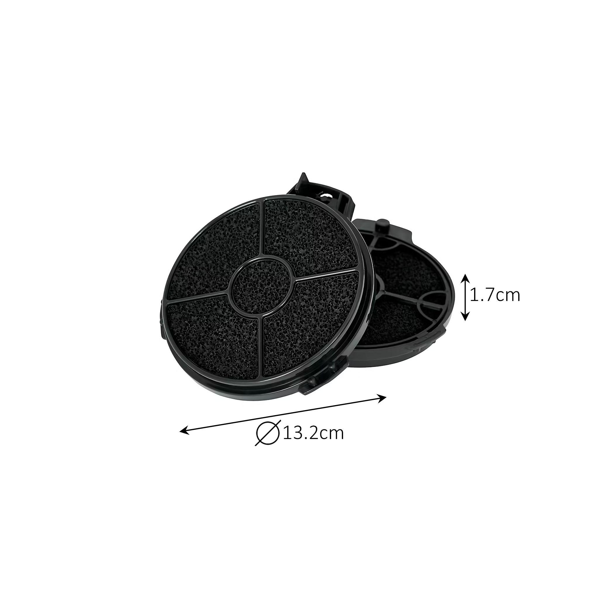 Cooke & Lewis CARBFILT4 Carbon filter Pack of 2