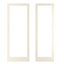 Cooke & Lewis Carisbrooke AZFP57 White Door frame, (W)335mm