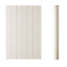 Cooke & Lewis Carisbrooke Ivory Ash effect Curved Base pilaster & panel, (H)900mm