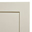 Cooke & Lewis Carisbrooke Ivory Bridging Cabinet door (W)500mm (H)445mm (T)21mm