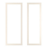 Cooke & Lewis Carisbrooke Ivory Door frame, (W)570mm
