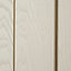 Cooke & Lewis Carisbrooke Ivory Framed Cabinet door (W)450mm (H)715mm (T)22mm