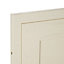Cooke & Lewis Carisbrooke Ivory Framed Cabinet door (W)450mm (H)715mm (T)22mm