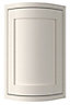 Cooke & Lewis Carisbrooke Ivory Framed Wall external Cabinet door (H)720mm (T)22mm