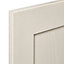 Cooke & Lewis Carisbrooke Ivory Integrated appliance Cabinet door (W)600mm (H)715mm (T)21mm