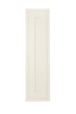 Cooke & Lewis Carisbrooke Ivory Larder Cabinet door (W)300mm (H)1136mm (T)22mm