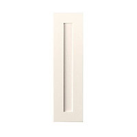 Cooke & Lewis Carisbrooke Ivory Tall Cabinet door (W)300mm (H)895mm (T)21mm