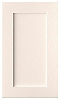 Cooke & Lewis Carisbrooke Ivory Tall Cabinet door (W)450mm (H)895mm (T)21mm