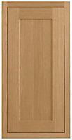 Cooke & Lewis Carisbrooke Oak Framed Tall Cabinet door (W)450mm