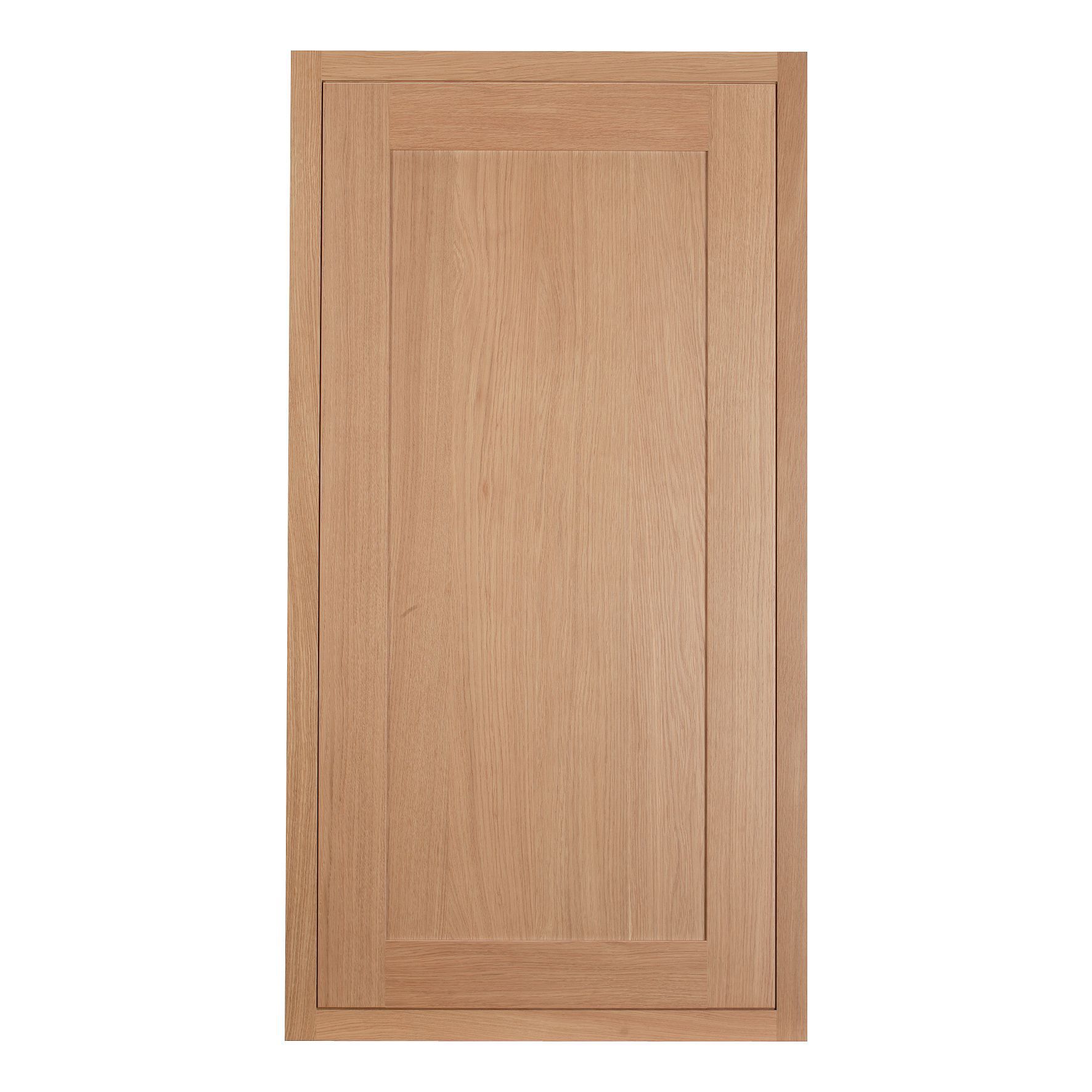 Cooke & Lewis Carisbrooke Oak Framed Tall larder door door (W