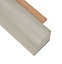 Cooke & Lewis Carisbrooke Taupe Ash effect Curved Pilaster, (H)2280mm (W)70mm