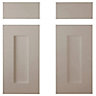 Cooke & Lewis Carisbrooke Taupe Door & drawer, (W)925mm (H)720mm (T)21mm