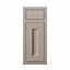 Cooke & Lewis Carisbrooke Taupe Drawerline door & drawer front, (W)300mm (H)720mm (T)22mm