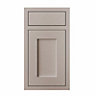 Cooke & Lewis Carisbrooke Taupe Drawerline door & drawer front, (W)400mm (H)720mm (T)22mm
