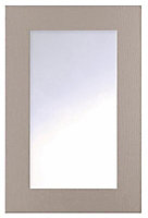 Cooke & Lewis Carisbrooke Taupe Framed Cabinet door (W)500mm
