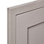 Cooke & Lewis Carisbrooke Taupe Framed Tall single oven housing Cabinet door (W)600mm