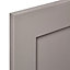 Cooke & Lewis Carisbrooke Taupe Fridge/Freezer Cabinet door (W)600mm (H)1377mm (T)21mm