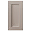 Cooke & Lewis Carisbrooke Taupe Standard Cabinet door (W)400mm (H)715mm (T)21mm