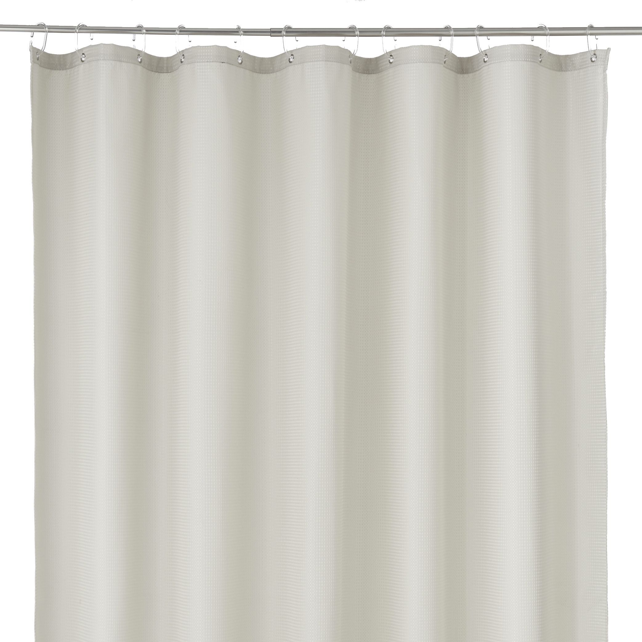 Cooke & Lewis Cecina Mastic Waffle Shower curtain (W)180cm