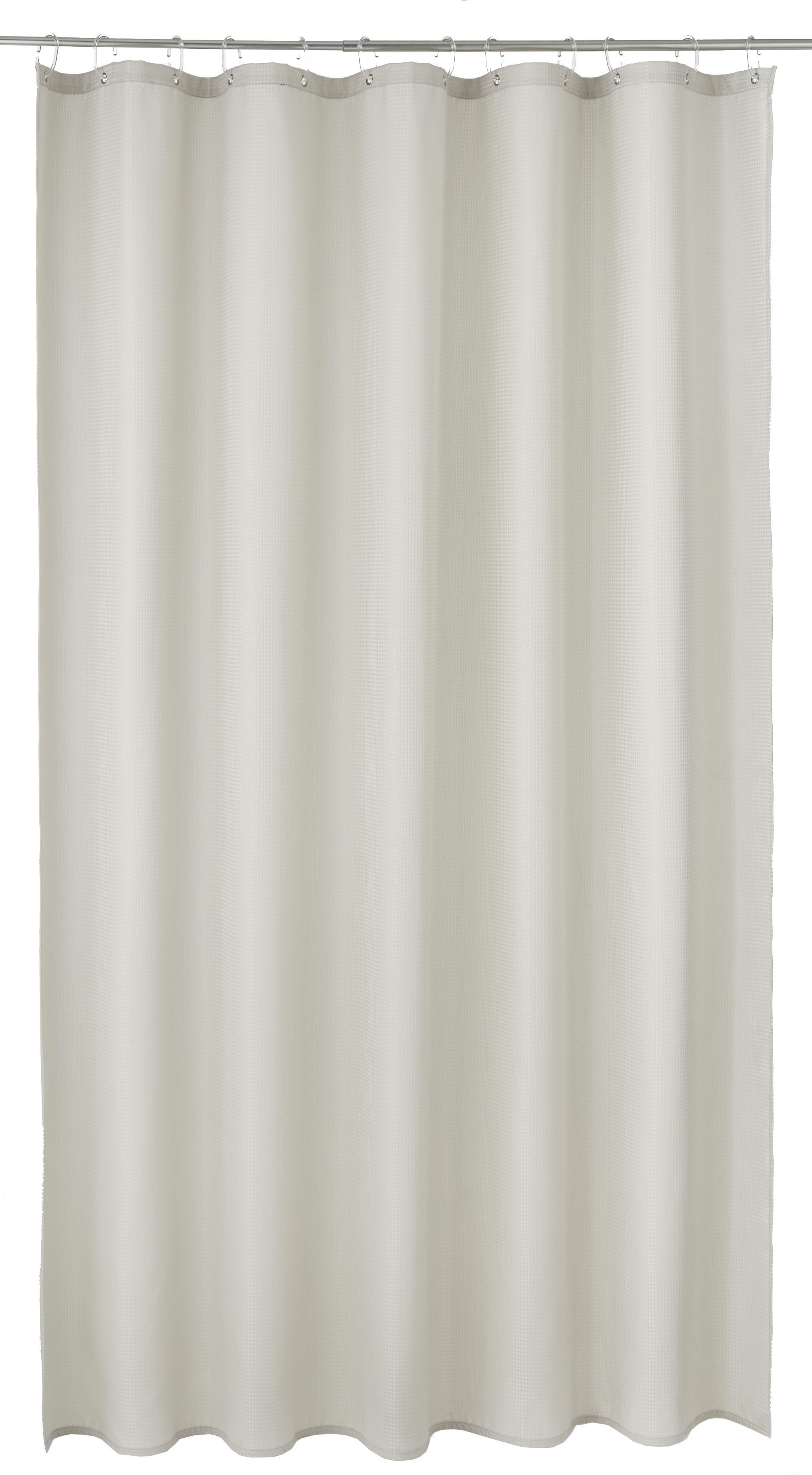 Cooke & Lewis Cecina Mastic Waffle Shower curtain (W)180cm