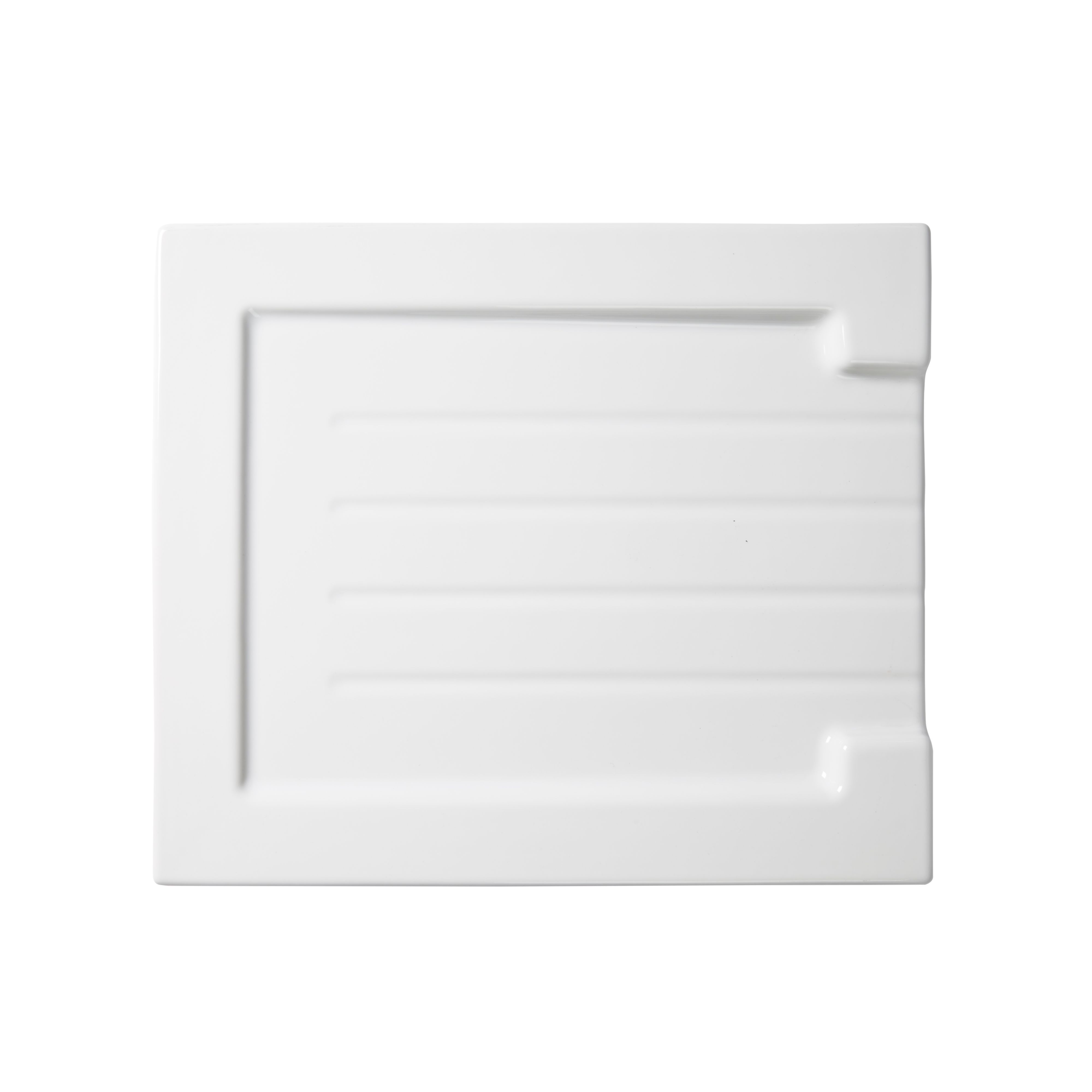 Cooke & Lewis Chadwick White Rectangular Drainer, (W)465mm