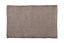 Cooke & Lewis Chanza Greige Dot & Tufty Rectangular Bath mat (L)80cm (W)50cm