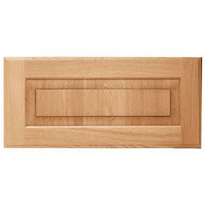 Cooke & Lewis Chesterton Solid Oak Classic Cabinet door (W)600mm (H)277mm (T)20mm