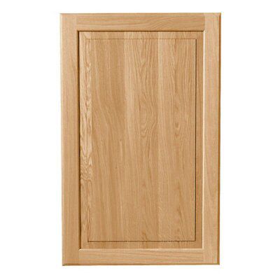 Cooke & Lewis Chesterton Solid Oak Classic Cabinet door (W)600mm, Set ...