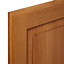 Cooke & Lewis Chesterton Solid Oak Classic Standard Cabinet door (W)600mm (H)715mm (T)20mm