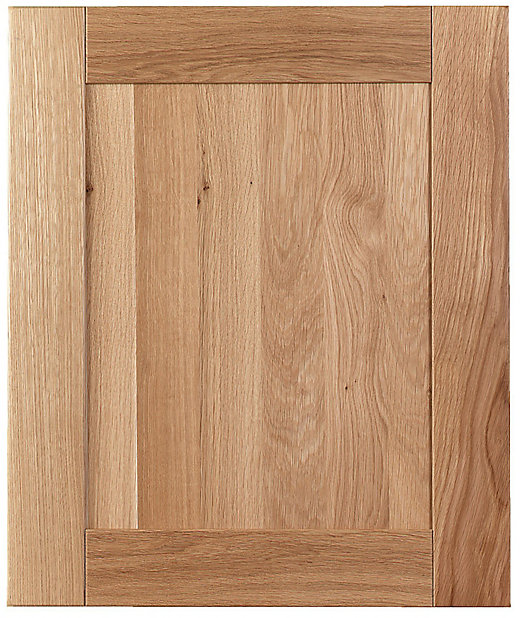 Cooke Lewis Chesterton Solid Oak, Solid Oak Kitchen Cabinet Doors