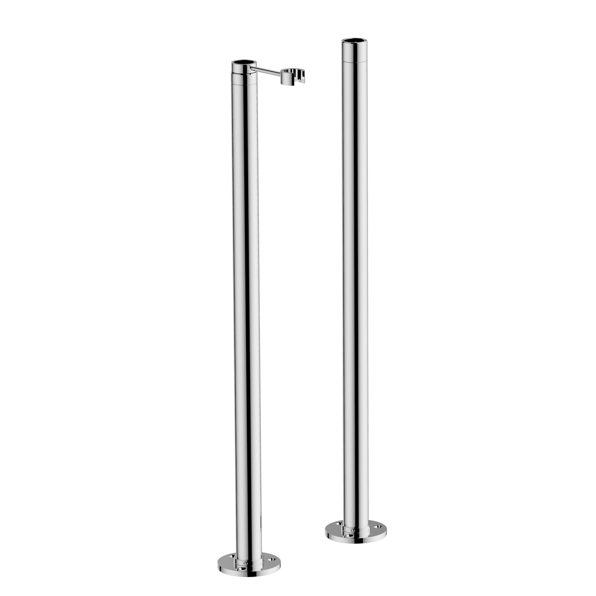 Cooke & Lewis Chrome effect Bath standpipe, Pack of 2 | DIY at B&Q