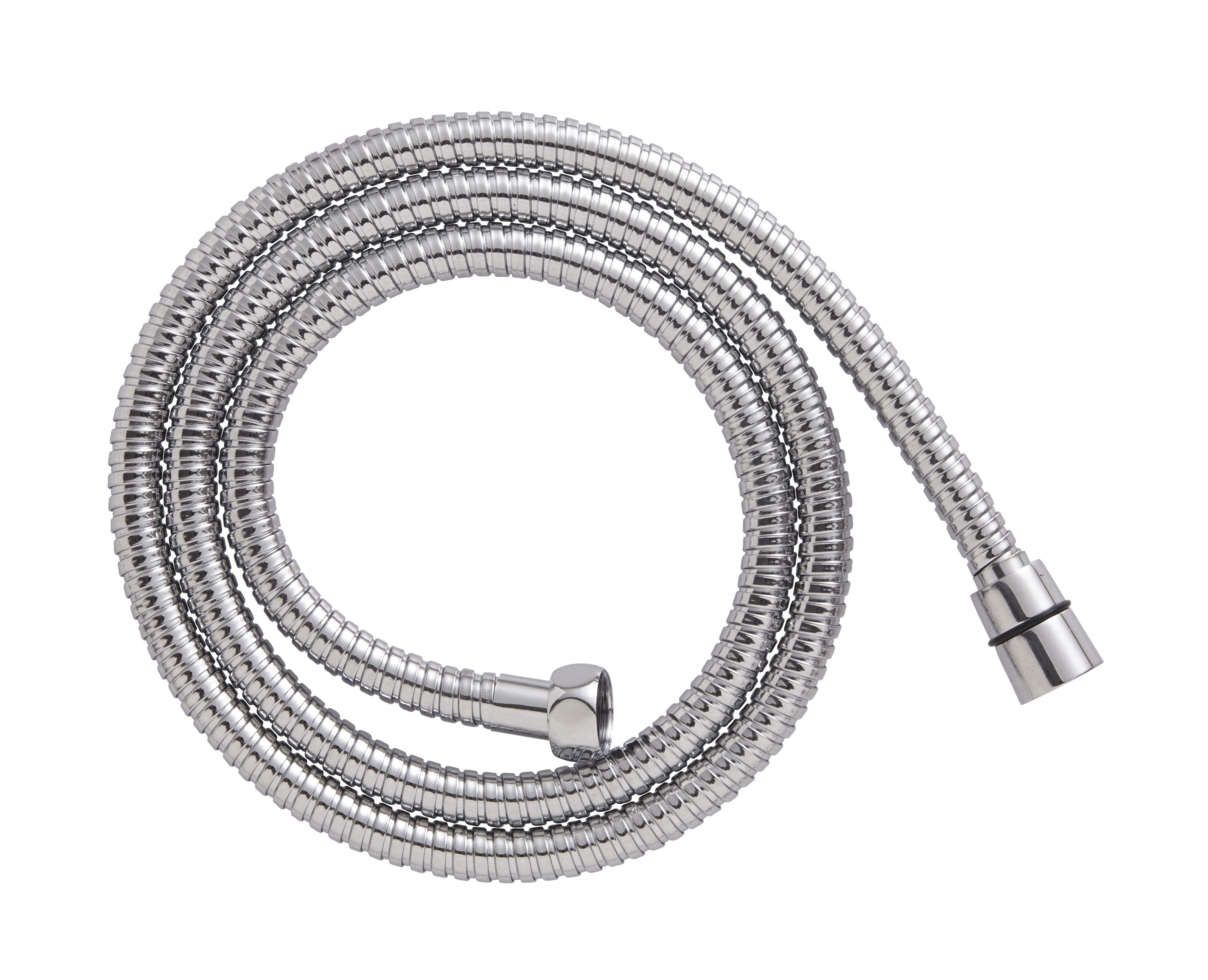 Cooke & Lewis Chrome effect Stainless steel Shower hose, (L)1.5m DIY