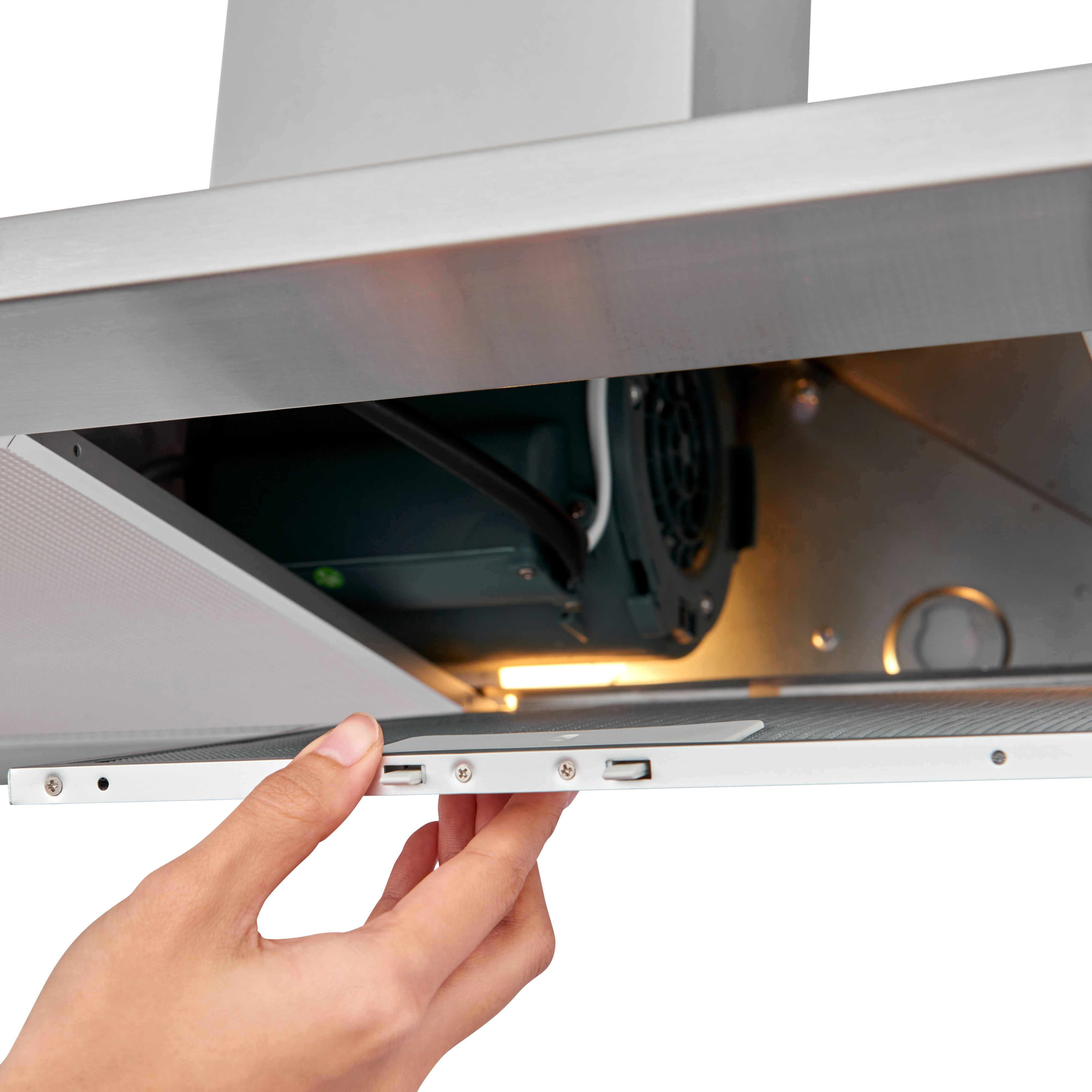 Cooke & Lewis CHS60 Stainless steel Chimney Cooker hood (W)60cm - Brushed inox