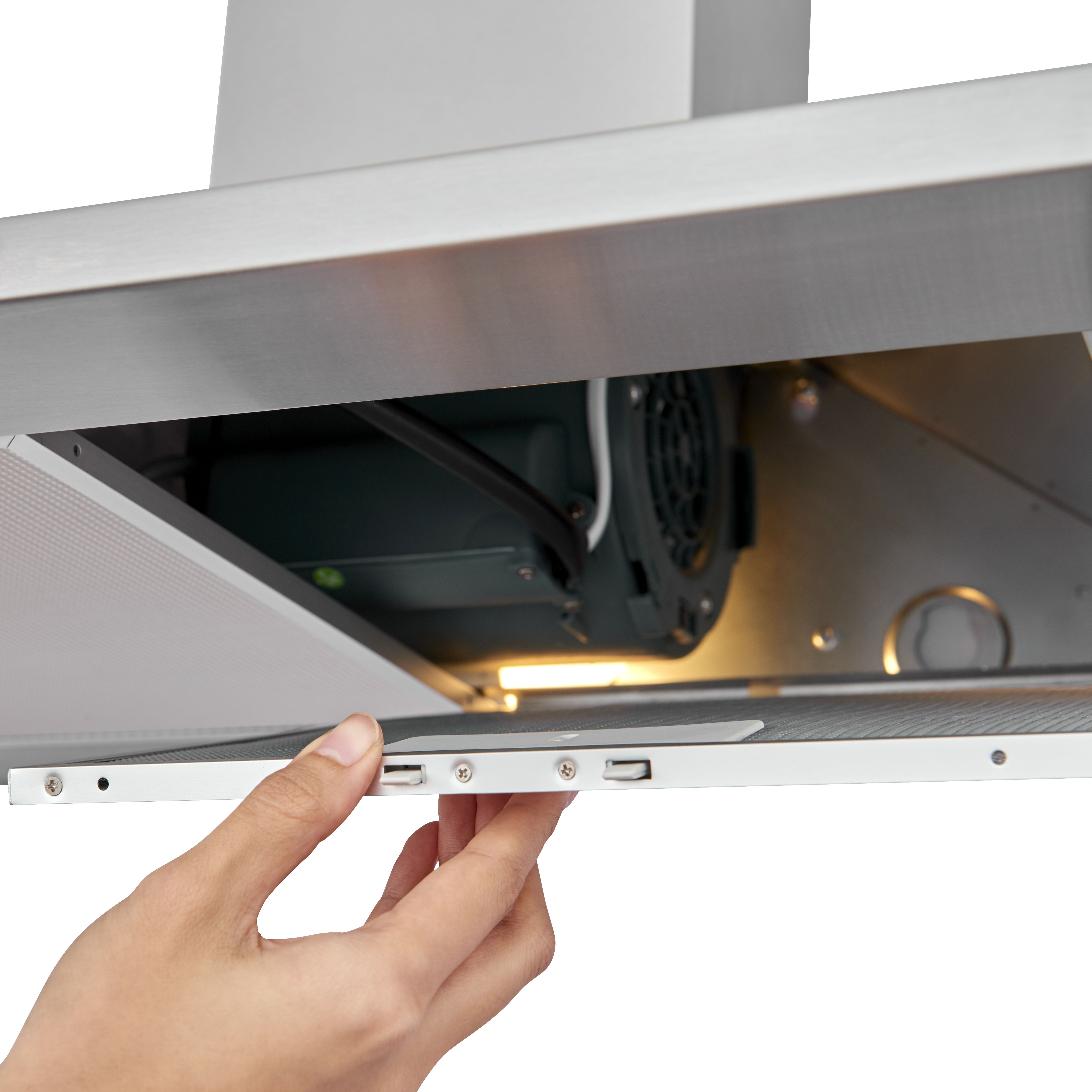 Cooke & Lewis CHS60 Stainless steel Chimney Cooker hood (W)60cm - Brushed inox