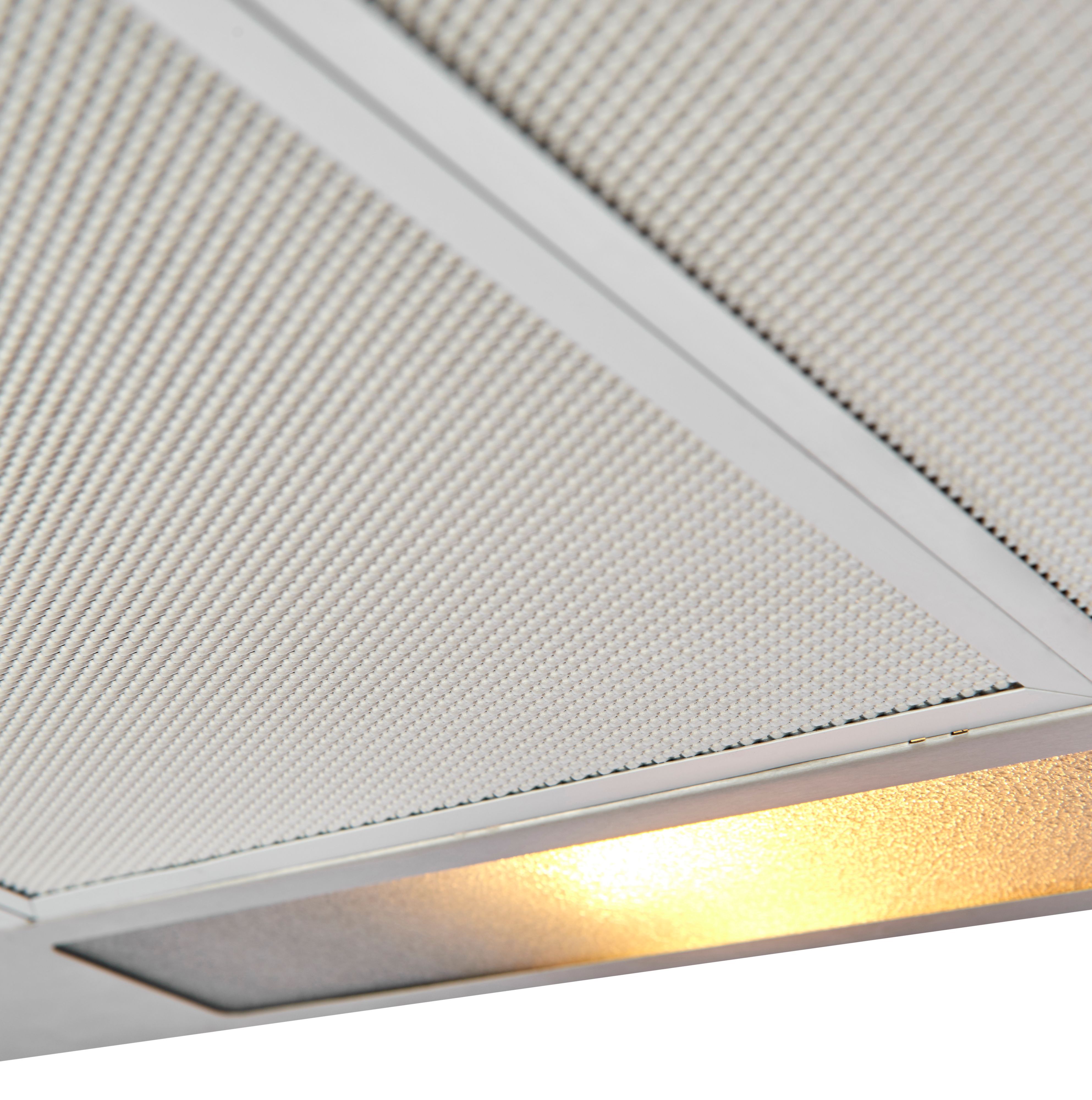 Cooke & Lewis CHS90 Stainless steel Chimney Cooker hood (W)90cm - Brushed inox stainless steel effect