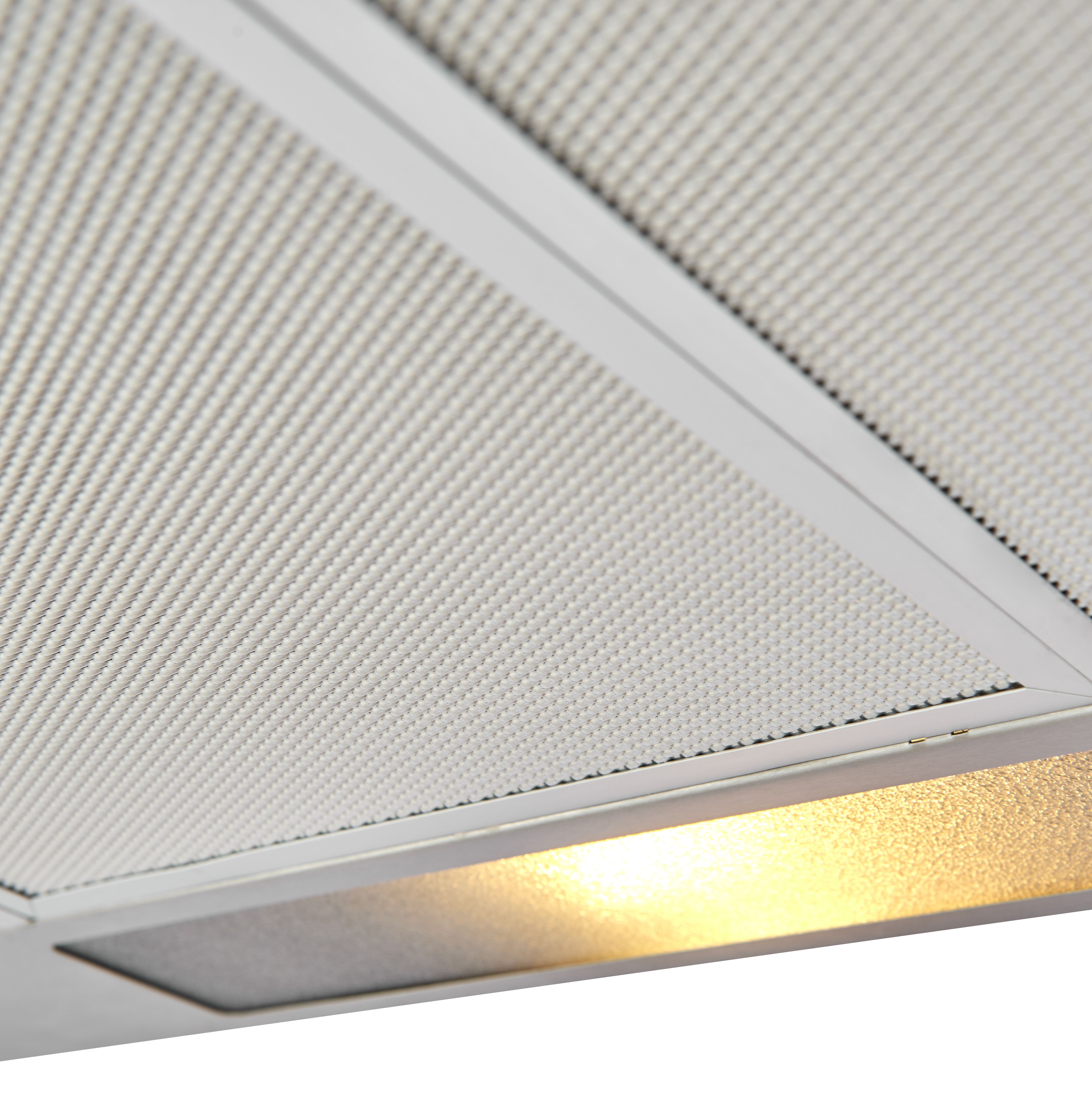 Cooke & Lewis CHS90 Stainless steel Chimney Cooker hood (W)90cm - Brushed inox stainless steel effect