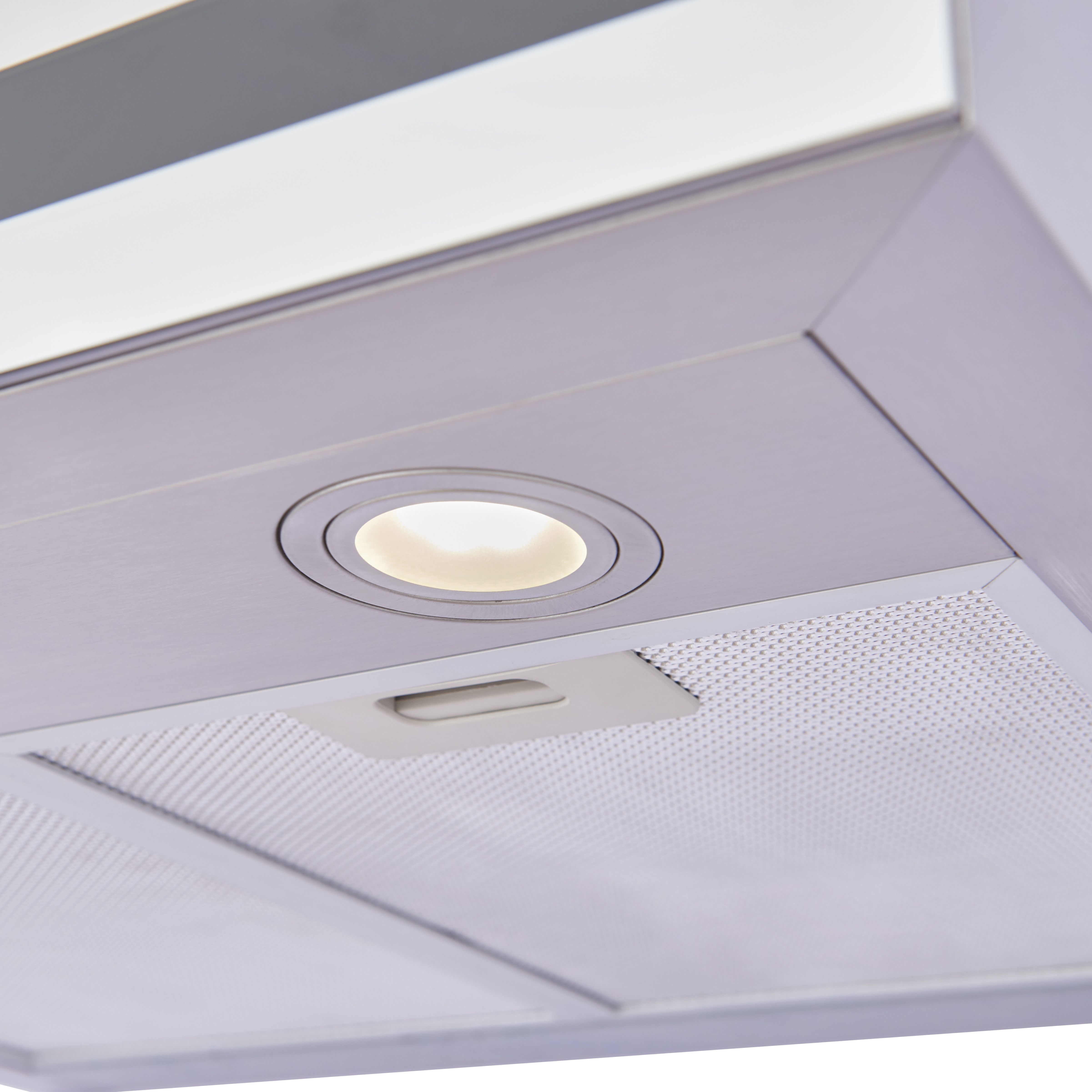 Cooke & Lewis CLBHS60 Stainless steel Box Cooker hood (W)60cm
