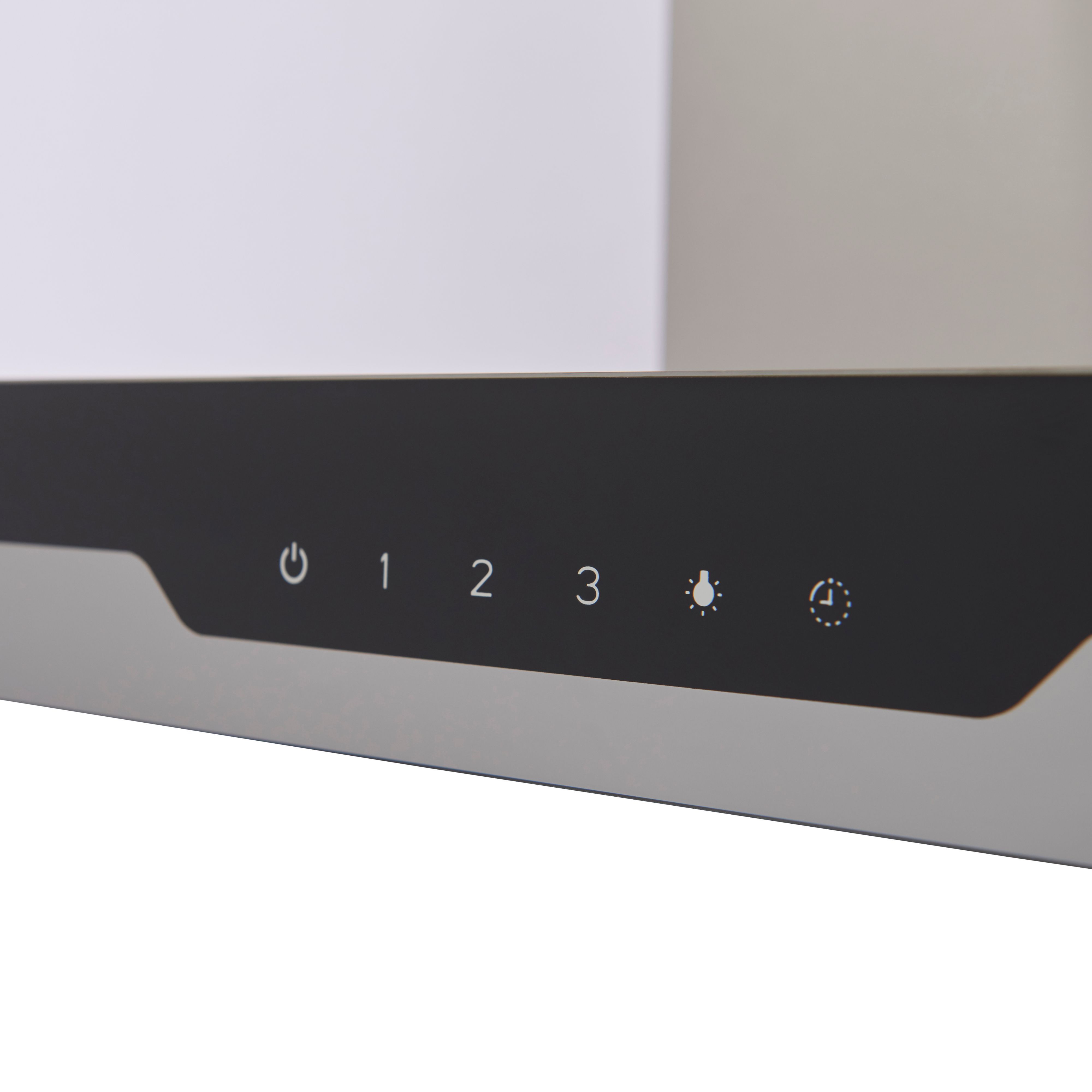 Cooke & Lewis CLBHS90 Stainless steel Box Cooker hood, (W)90cm