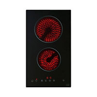 Cooke & Lewis CLCER30 (W)29cm Ceramic Hob - Black