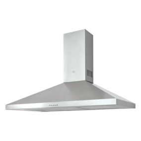 Cooke & Lewis CLCHS100 Stainless steel Chimney Cooker hood (W)100cm - Inox