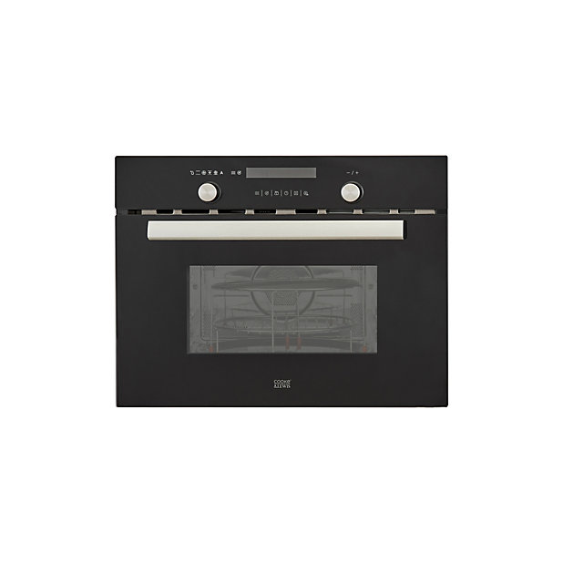 Cooke  &  Lewis Cooke & Lewis CLPYBLa Black Built-in Electric Single Pyrolytic Oven 