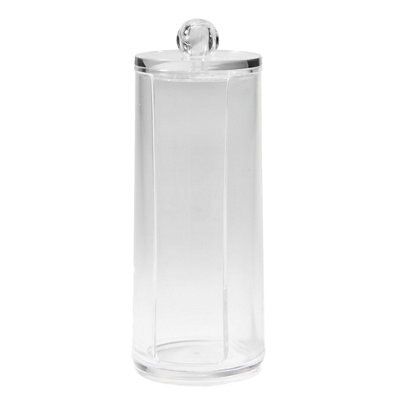 Cooke & Lewis Clear Cotton holder