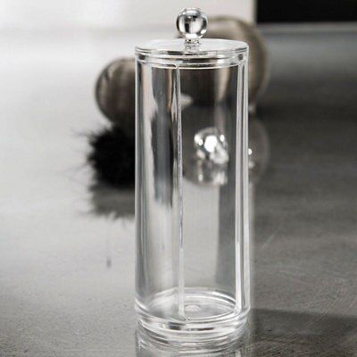 Cooke & Lewis Clear Cotton holder