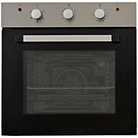 Cooke & Lewis CLFSB60 Black Built-in Electric Single Fan Oven