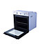 Cooke & Lewis CLFSB60 Black Built-in Electric Single Fan Oven