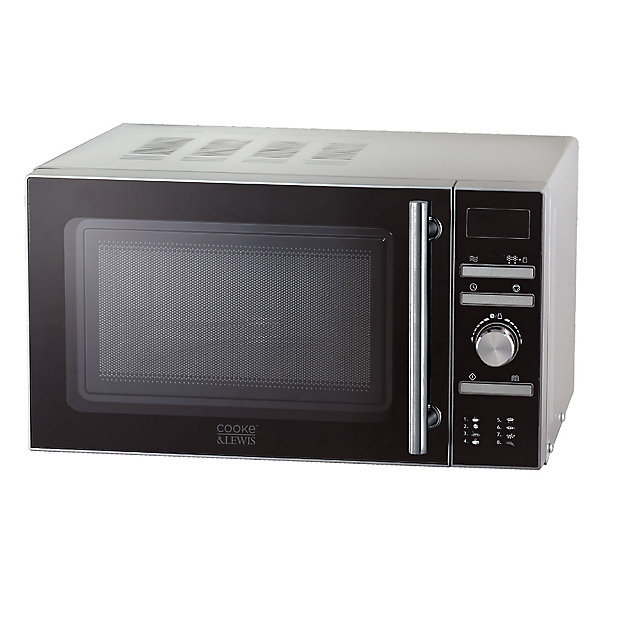 Cooke  &  Lewis Cooke & Lewis Microwave Built-in CLBM1SS-C  Silver Black 800w 
