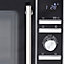 Cooke & Lewis CLFSMW20LUK 800W Freestanding Microwave