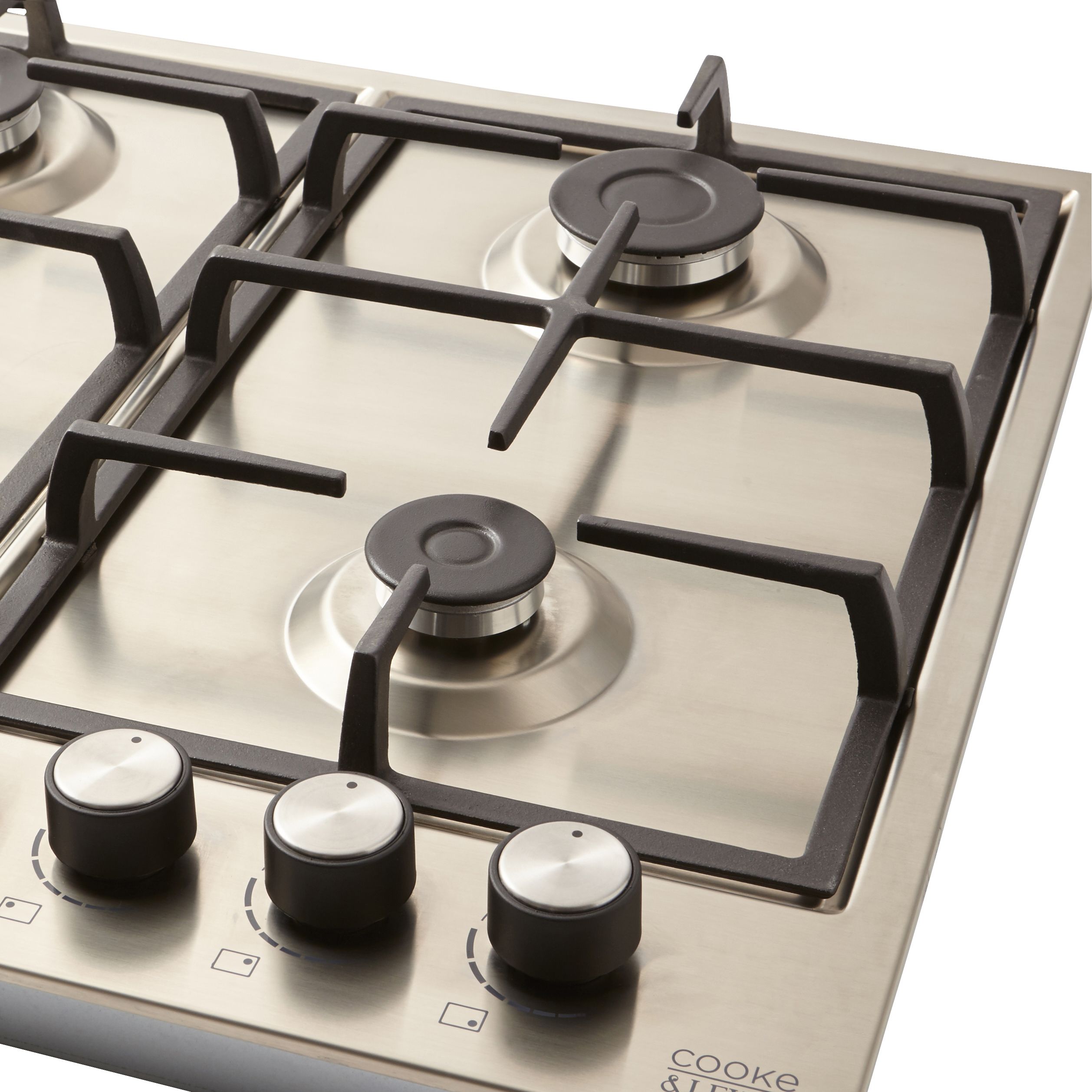 Cooke Lewis Clgasuit4 4 Burner Inox Stainless Steel Gas Hob W 580mm~3663602842057 04bq?$MOB PREV$&$width=200&$height=200