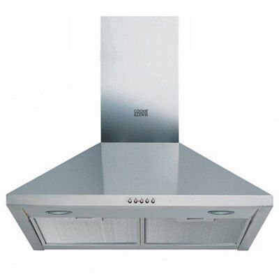 Cooke & Lewis CLHD 16 IX Chimney Cooker hood, (W)59.9cm