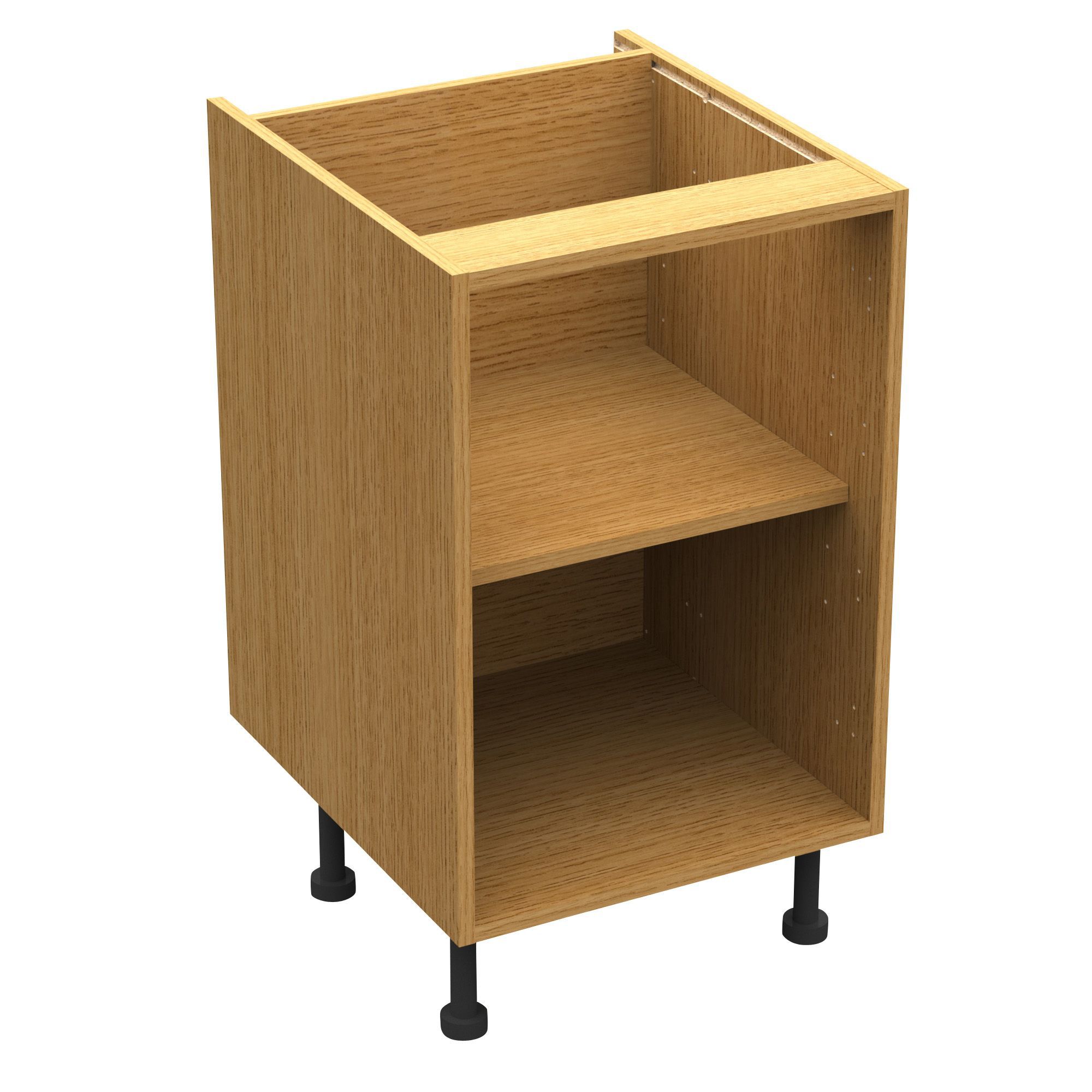 Cooke & Lewis Clic Oak effect Standard Base unit carcass (W